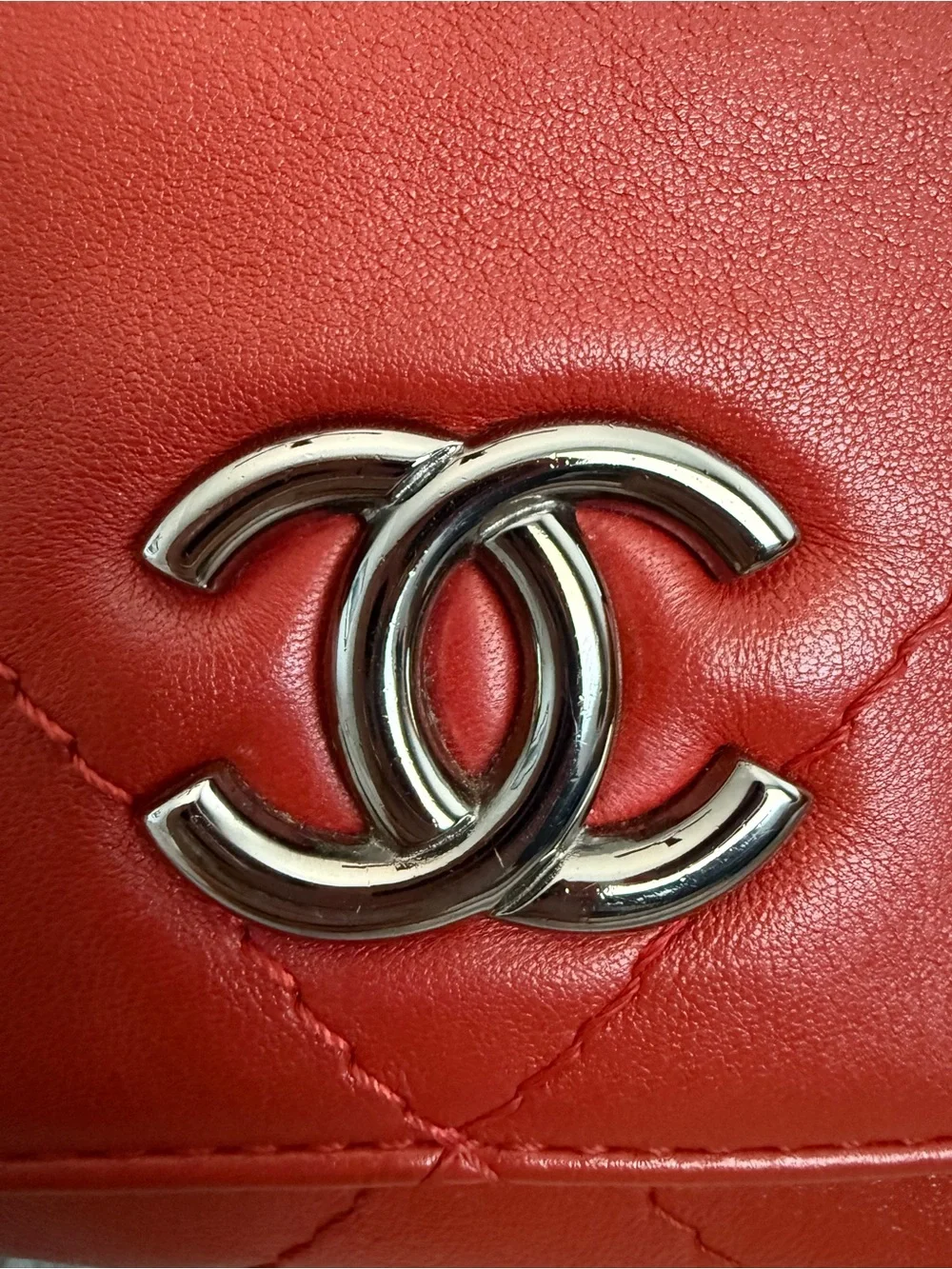 Chanel Soft Touch Flap Red Calfskin Silver HW - LegitApp COA - Like butter!
